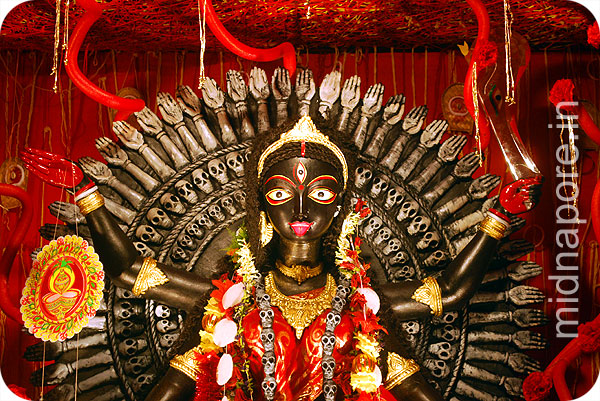 Uttarayan - Kali Puja 2014 , Tamluk, Purba Medinipur