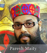 Paresh Maity - Indian Painter from Medinipur