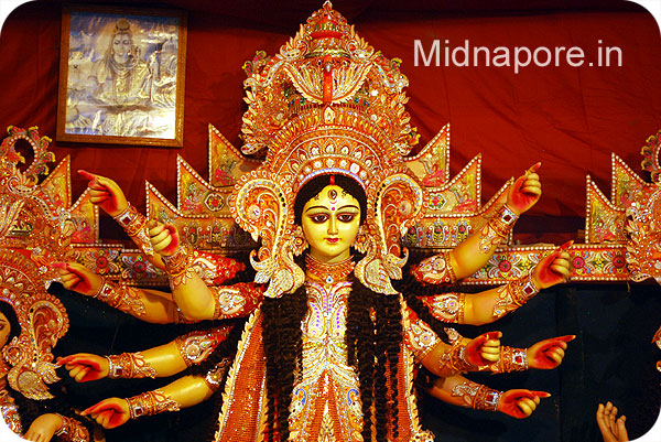 Adi Puja , Malancha, Kharagpur (Durgapuja 2014) 