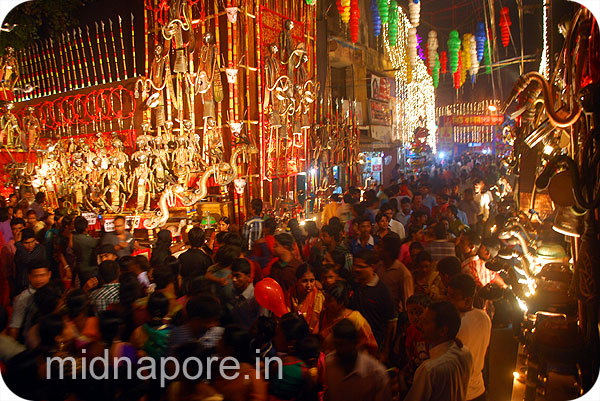 Town - Kali Puja 2014 , Tamluk, Purba Medinipur