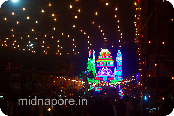 Town - Kali Puja 2014 , Tamluk, Purba Medinipur