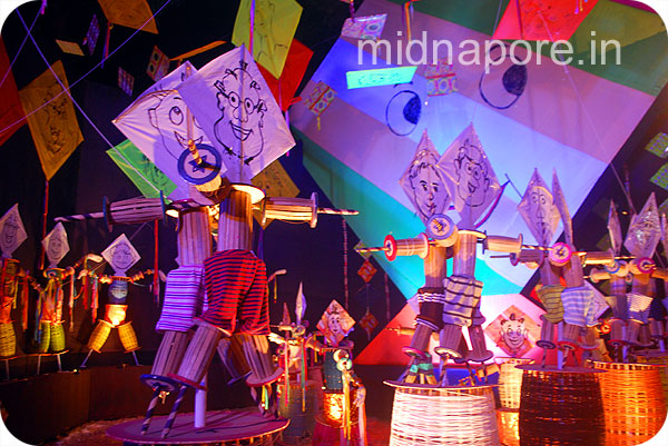 Harir Bazar - Kali Puja 2014 , Tamluk, Purba Medinipur