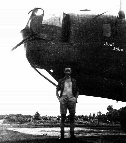 Dan Brooks In Front Of Just Jake at Salbani. Picture Courtesy of Alasdair Brooks.