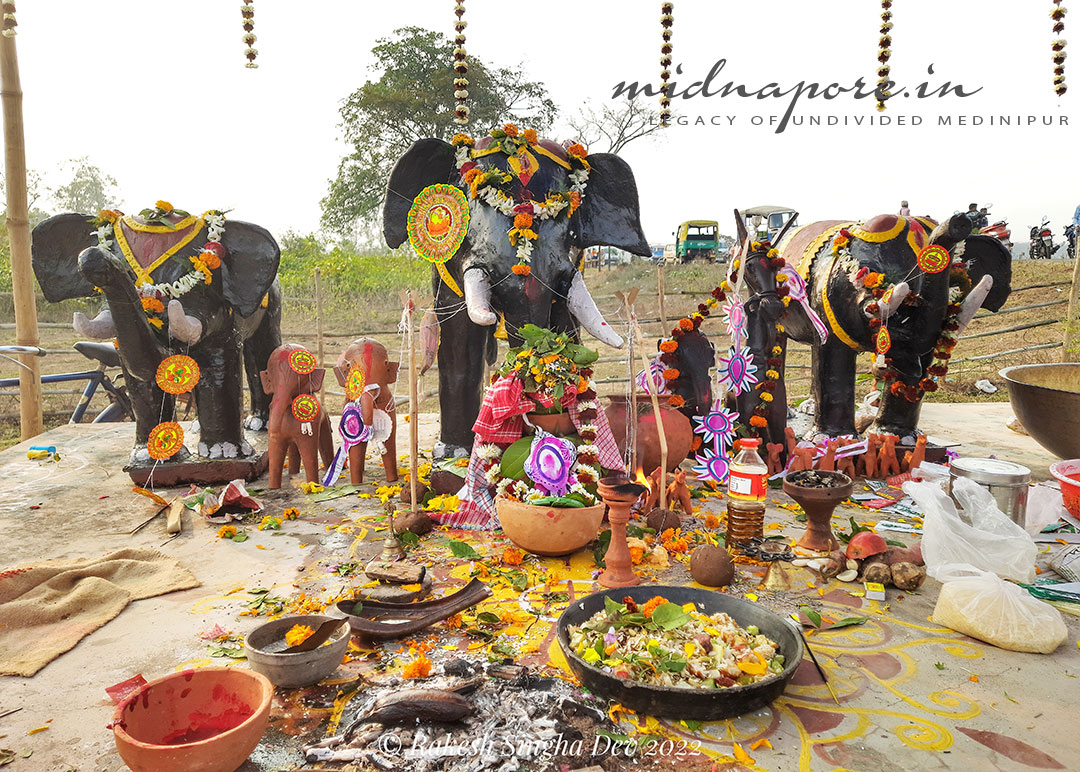 শালবনি, হাতি মেলা, Shalbani, Elephant, Fair, Pathrajuri, Chandankath