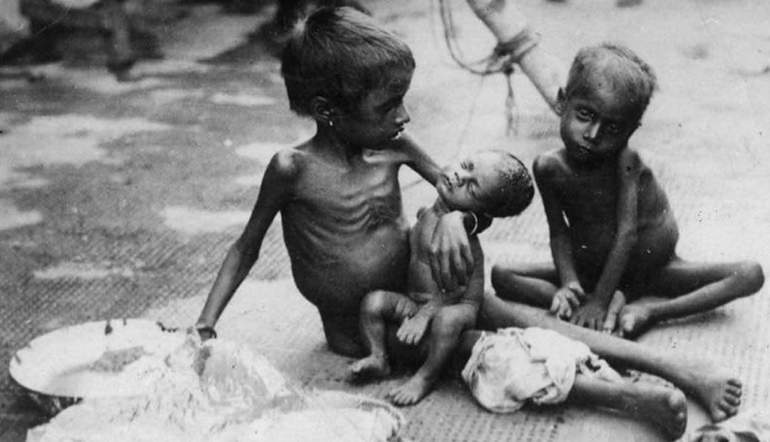 মেদিনীপুর, মন্বন্তর, ডেবরা, লঙ্গরখানা, 1950, famine, Medinipur, Soup-Kitchen, Debra.