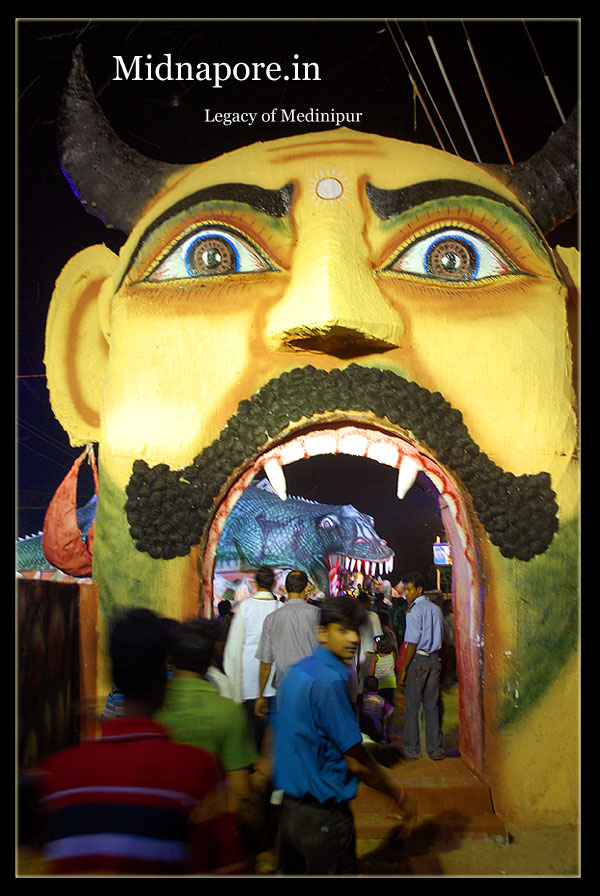 Ashoknagar, Midnapore, Durgapuja 2011