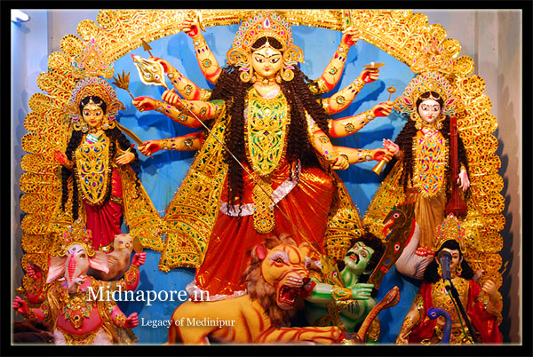 Manchamita, Ballavpur, Midnapore, Durgapuja 2011