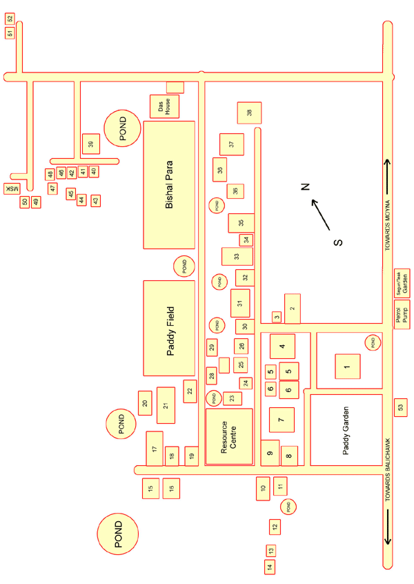 Patua Village Map