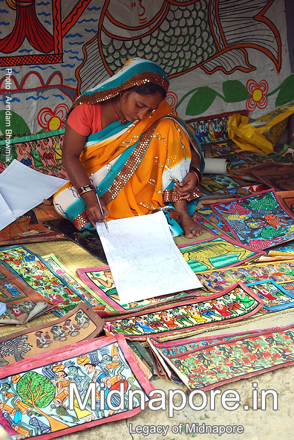 Patua Village, Naya, Pingla, Medinipur