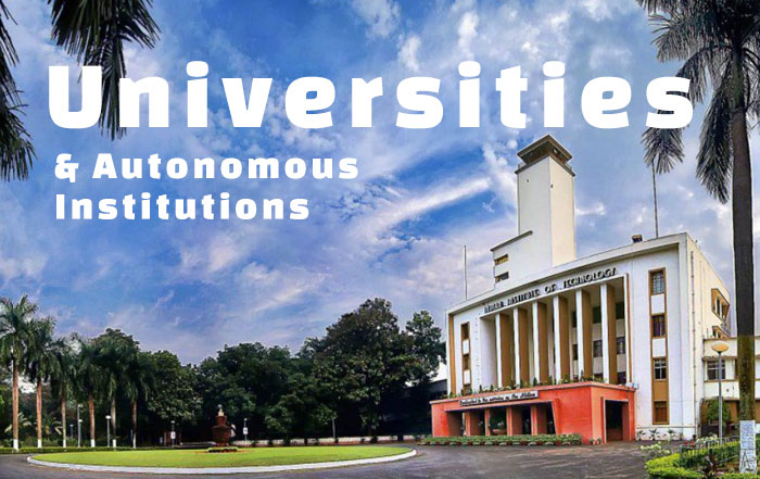 Universities and Autonomous Institutions of Medinipur