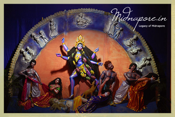 Kali Puja 2009 in Kharagpur Town (West Midnapore)