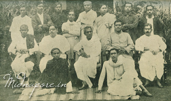 Sarat Chandra Chattopadhay in Midnapore