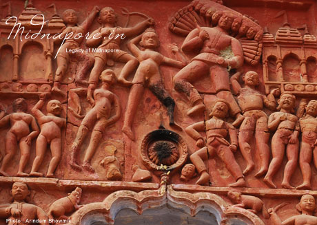 A temple in Anandapur