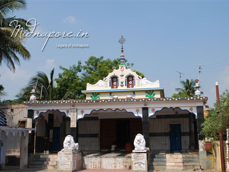 18th century Habibpur Kali Templer. -