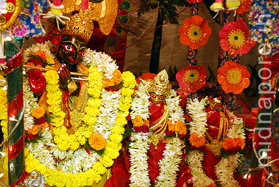 Rasmela  Lord Krishna , Moyna Garh, East Medinipur. Photo: Arindam Bhowmik