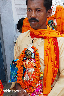 Photograph taken from an old painting at Panchetgarh, Photo: Arindam Bhowmik