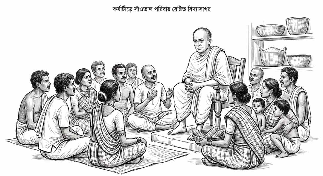 কর্মাটাঁড়, বিদ্যাসাগর, Vidyasagar, Karmatar, Karmatanr, Haraprasad Shastri, Midnapore