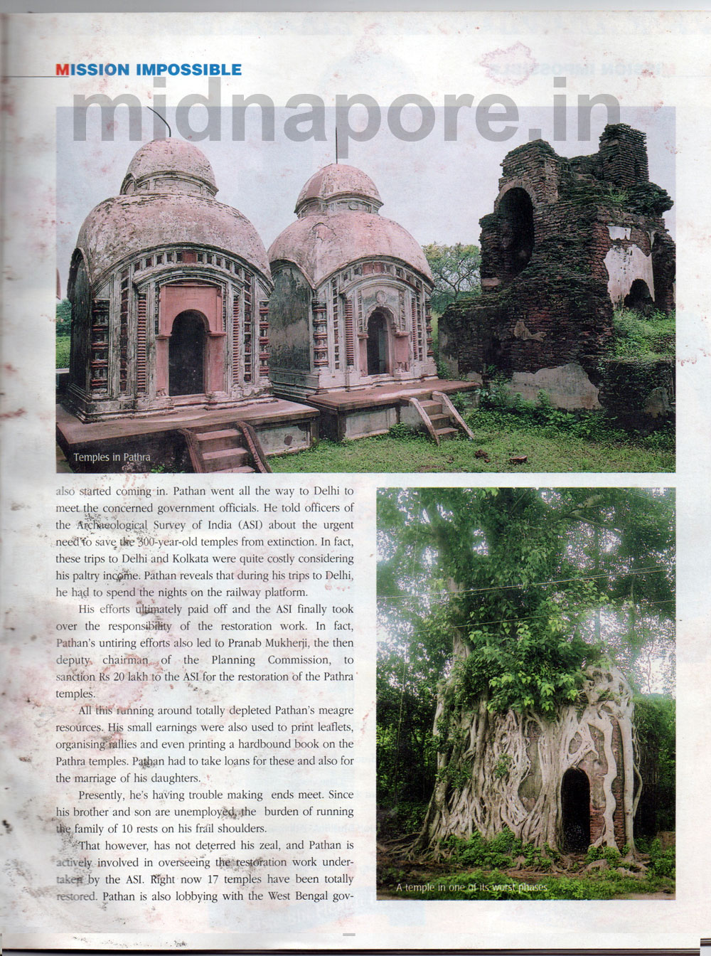 Defending The Gods By Kakoli Poddar published in Society magazine.